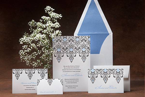 Cordially Yours Invitations and Calligraphy