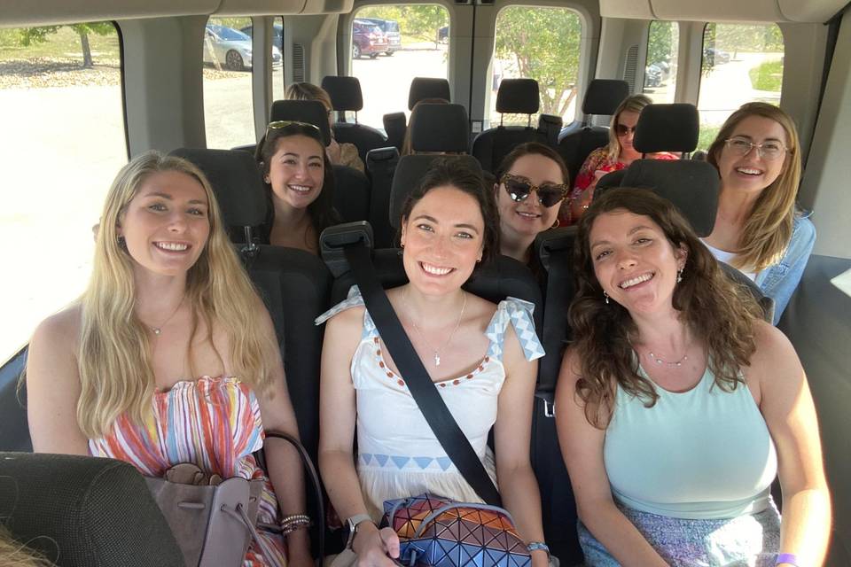 Wine Tour Party Van