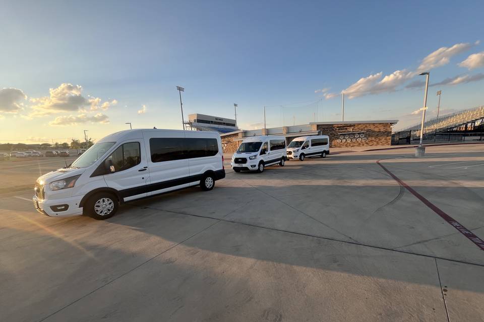 Wedding Guest Shuttle Vans Bus