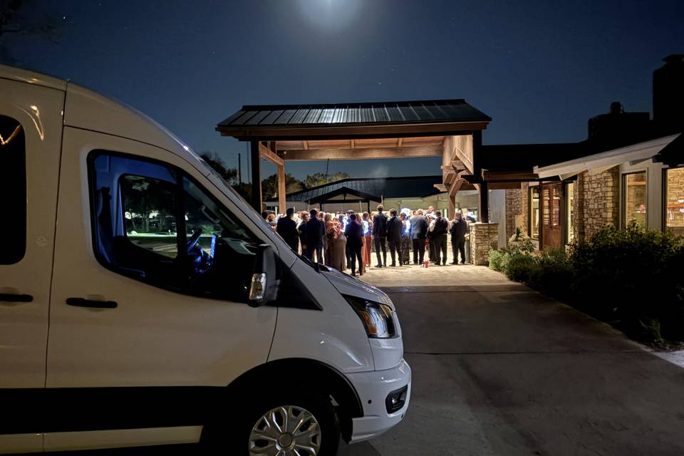 Wedding Send Off Shuttles