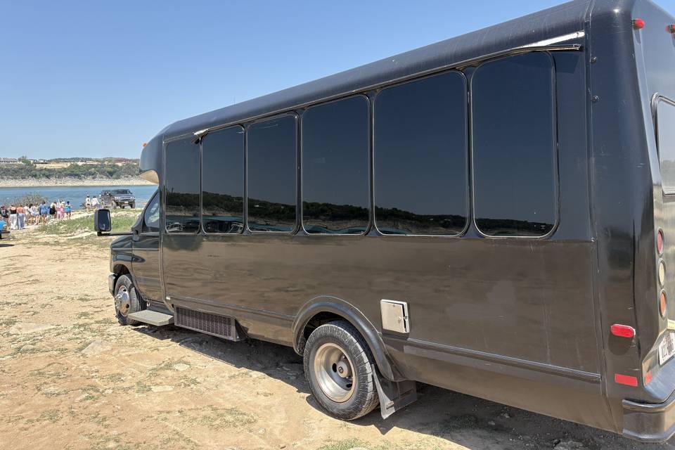 Black Party Bus