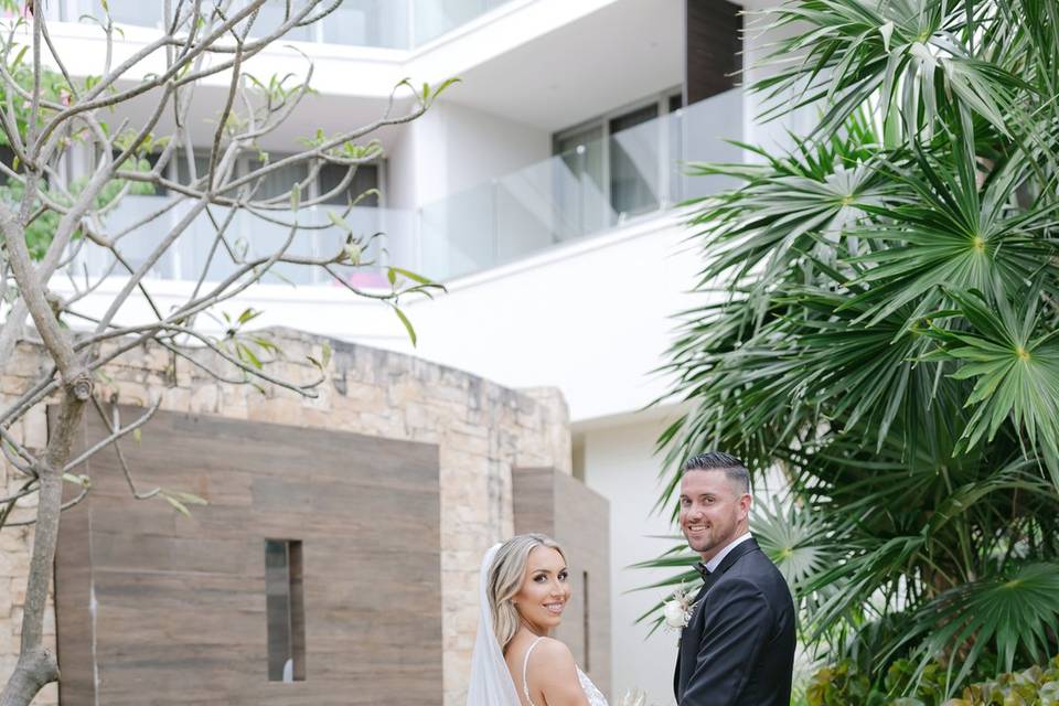 Bride and the Groom in the