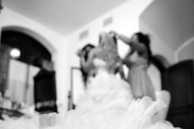 wedding, bride, groom, ceremony, bridal gown, wedding gown