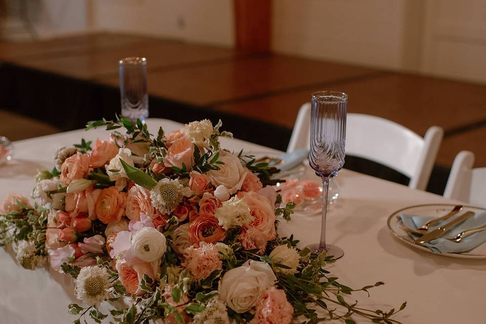 Pavilion Reception florals