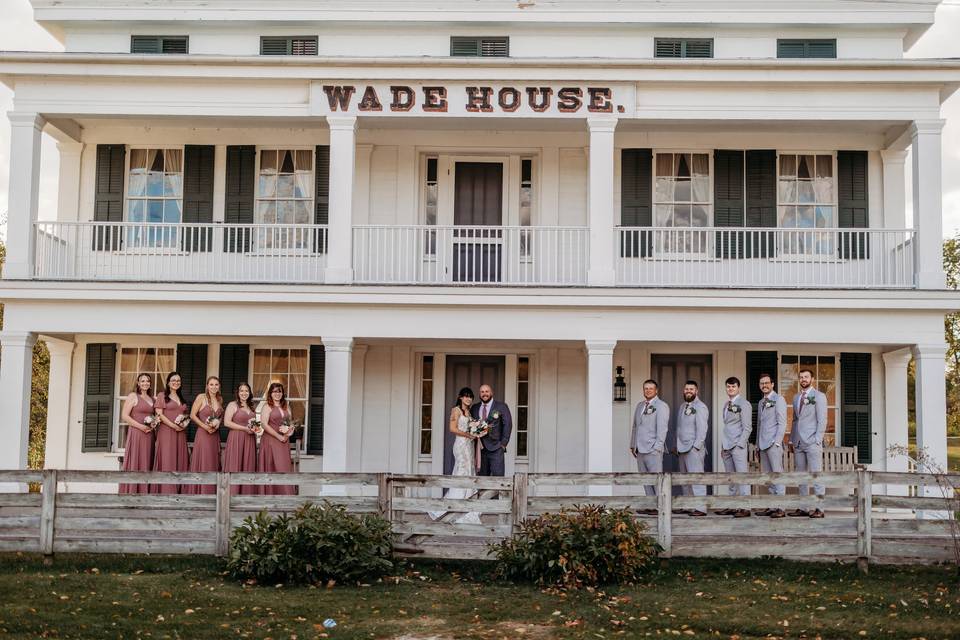 Wade House Bridal Party