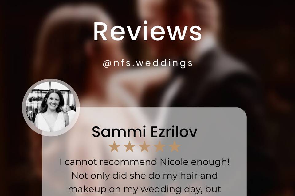 See what my brides have to say