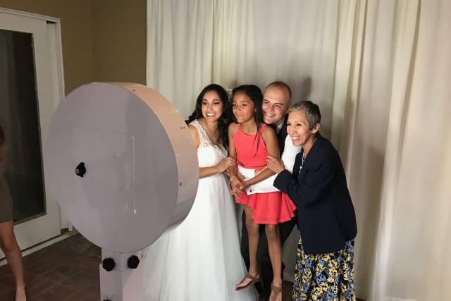 Happy guests