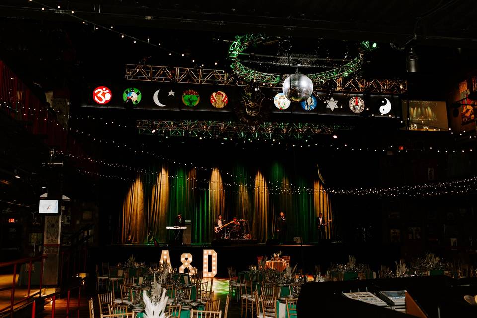 Music Hall Reception