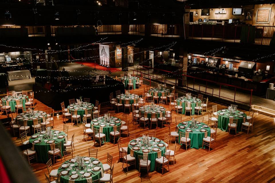 Music Hall Reception