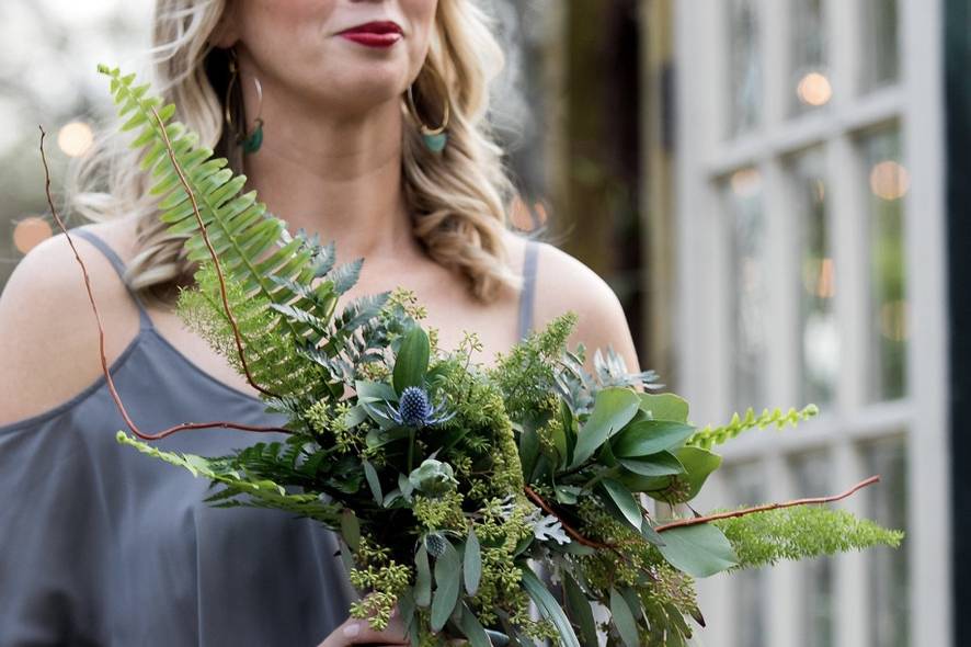 All greenery bouquet