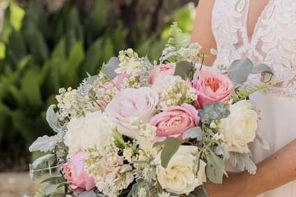 Blush Garden Styled Bouquet