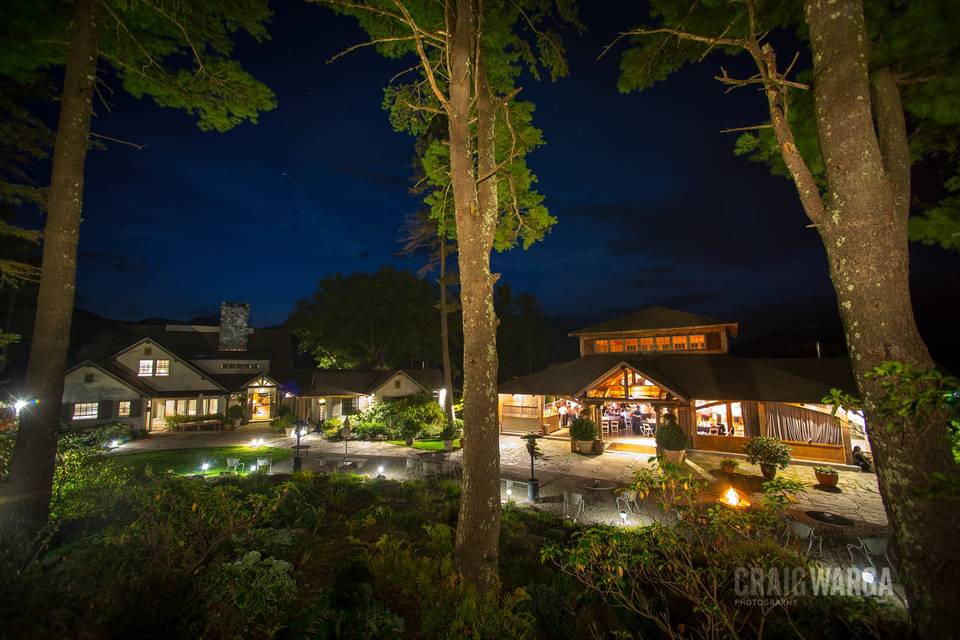 View from the gazebo