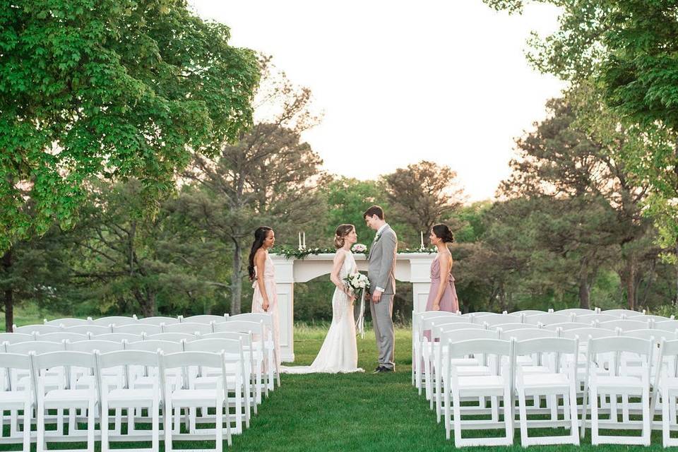 White chairs