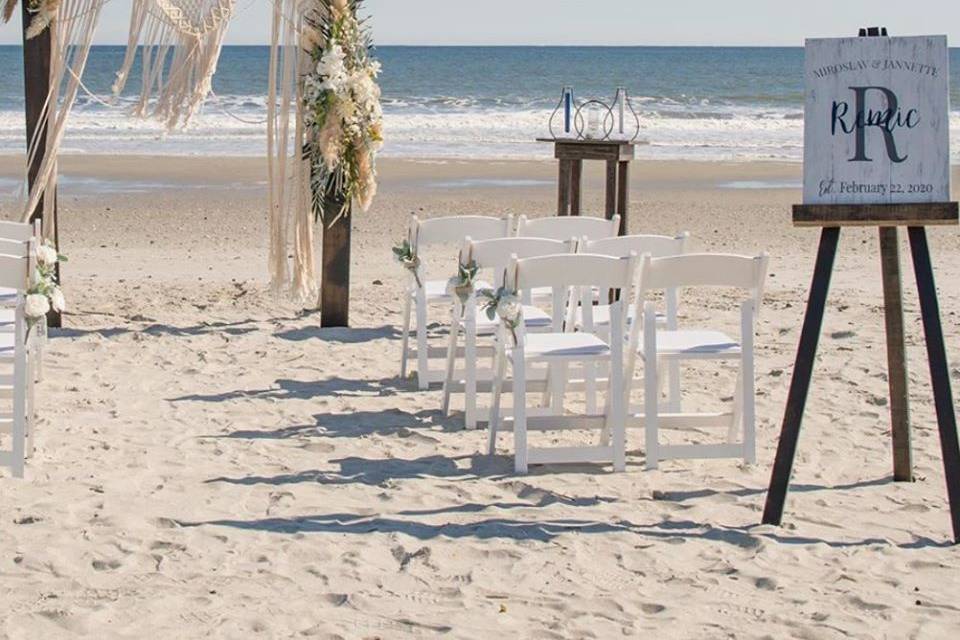 Ceremony on the Beach