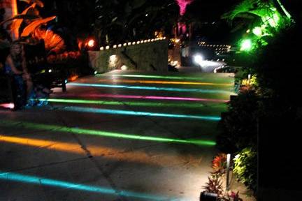 Pathway lighting for ambiance and safety