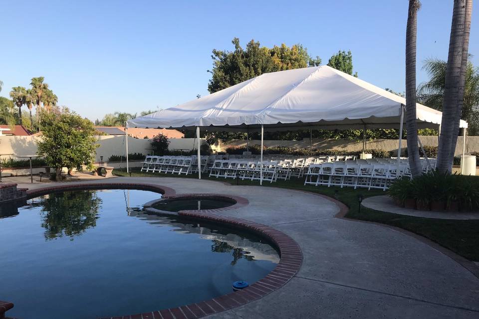 White Top Tent