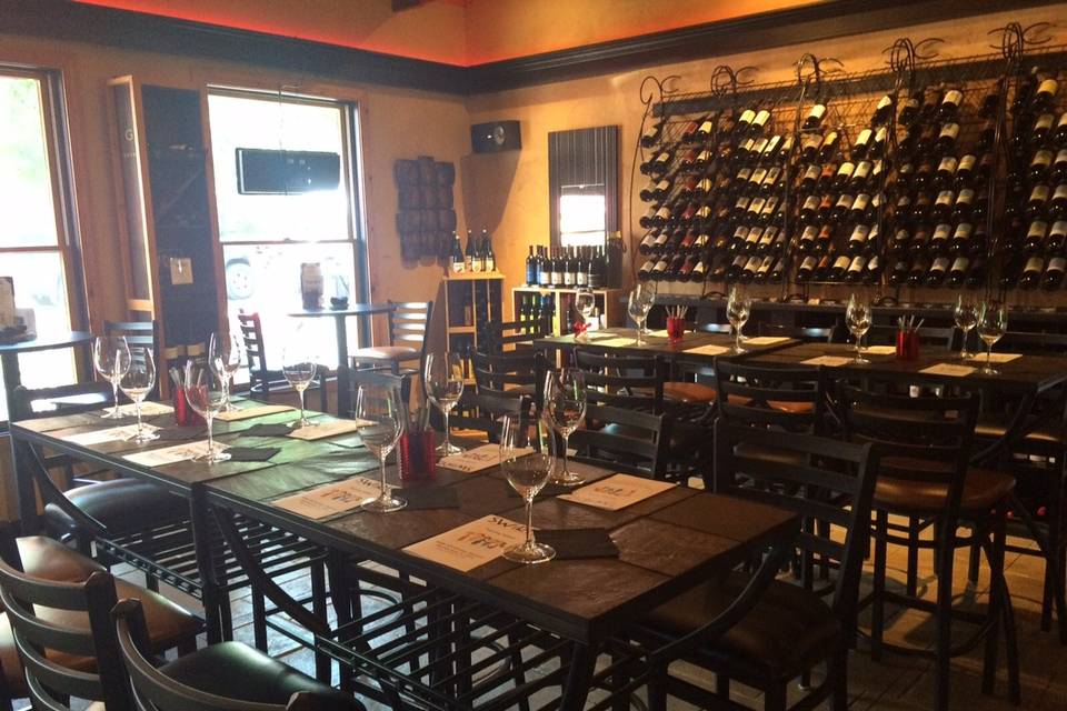 Swirl Wine Bar- available for private rental Sundays and Mondays.  Call to schedule a wine tasting event, great for showers and bachelorette parties.
