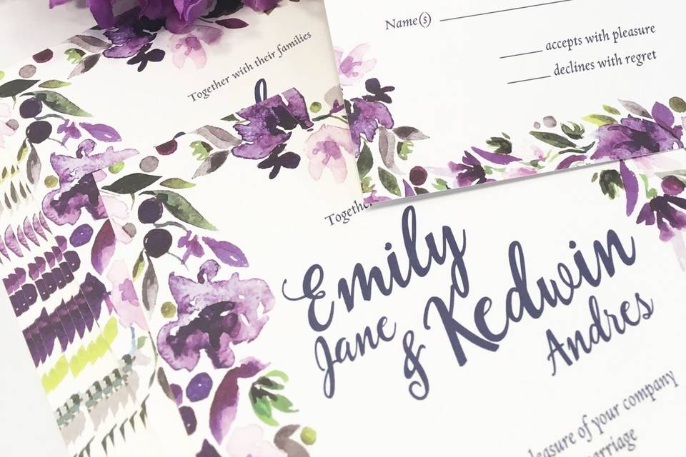 Floral purples