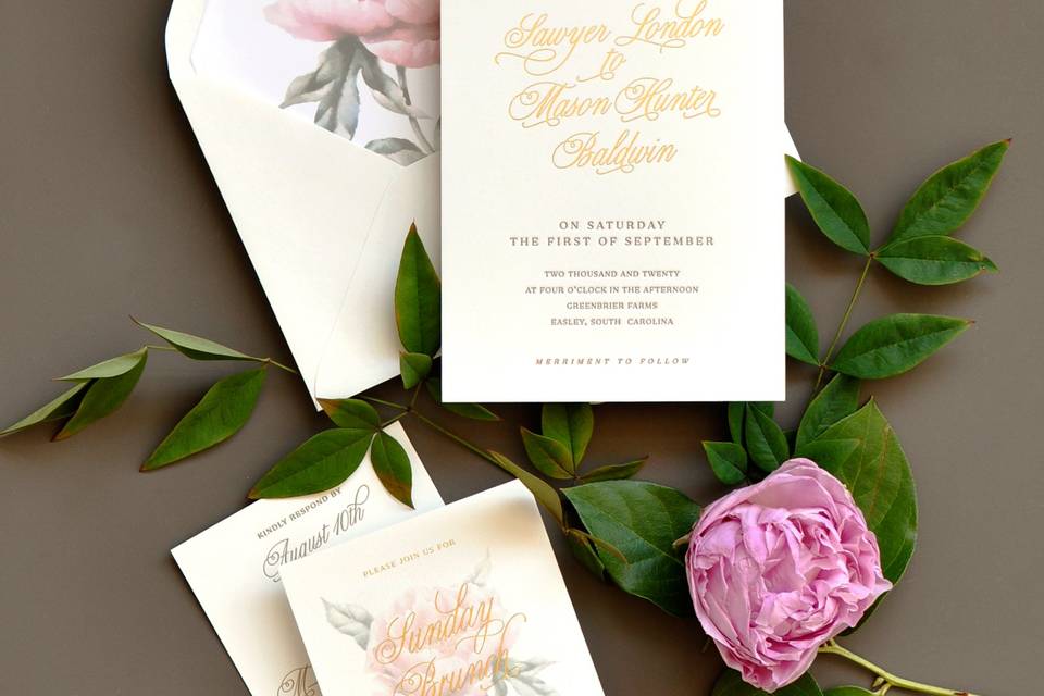 Customize your invitations