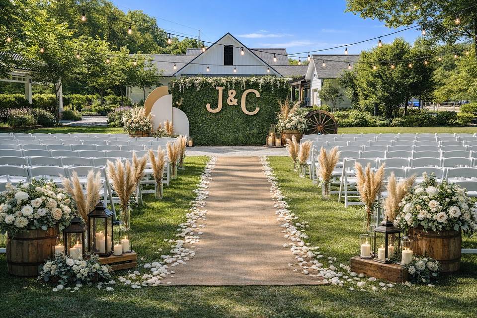Ceremony Design Mockup