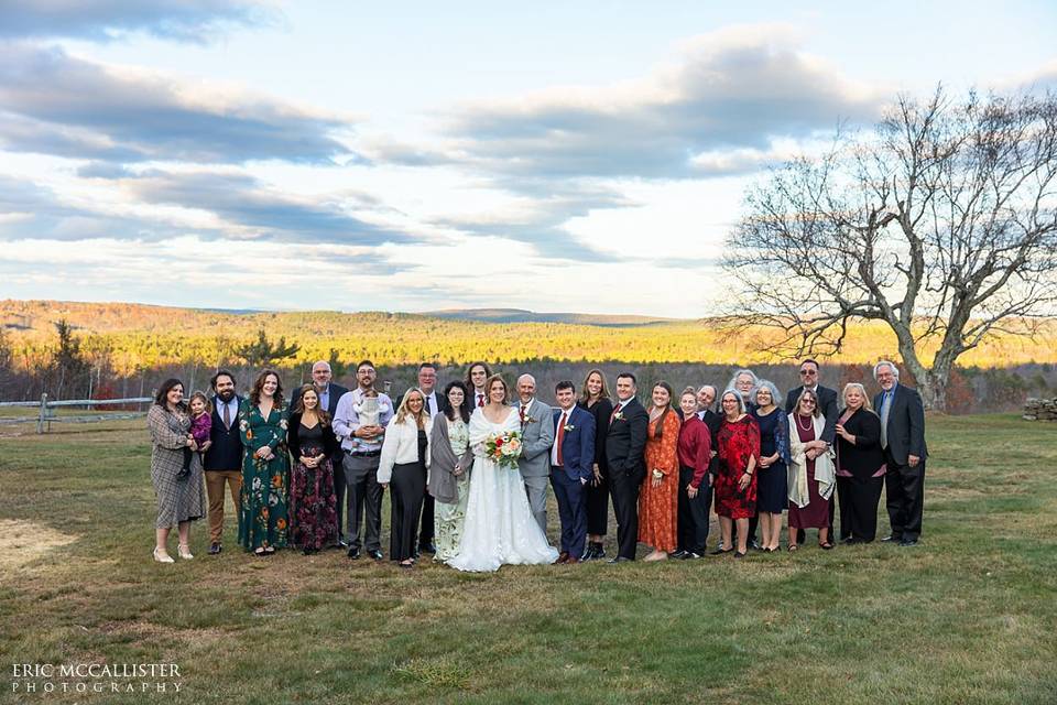 November Wedding Party