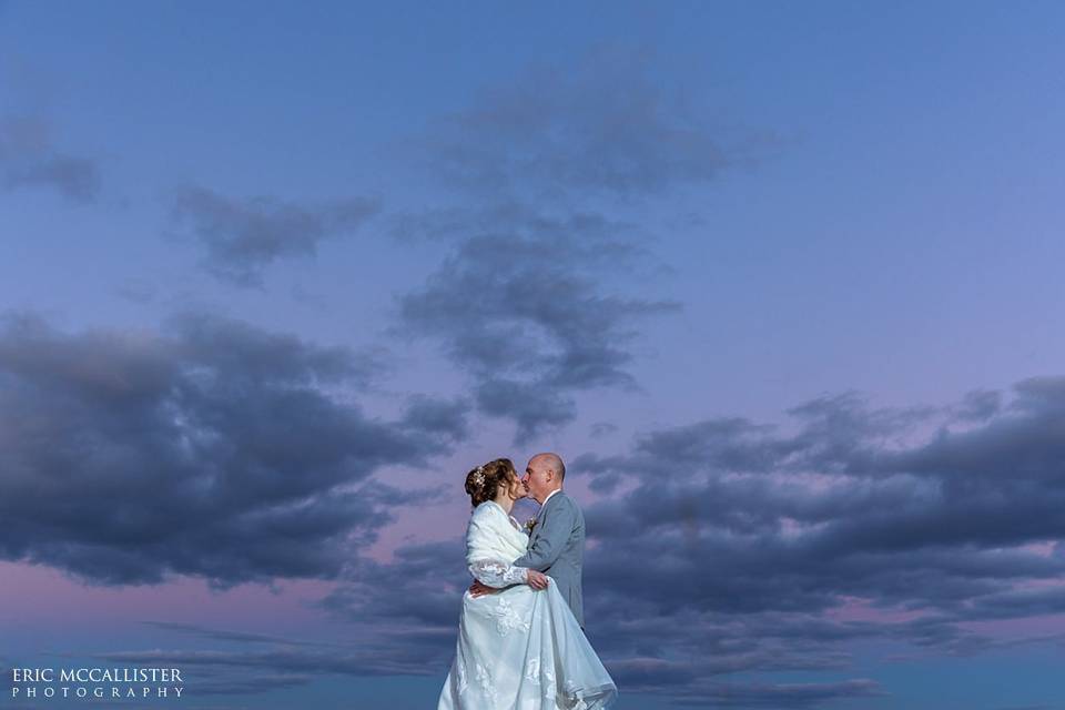 November Wedding Couple