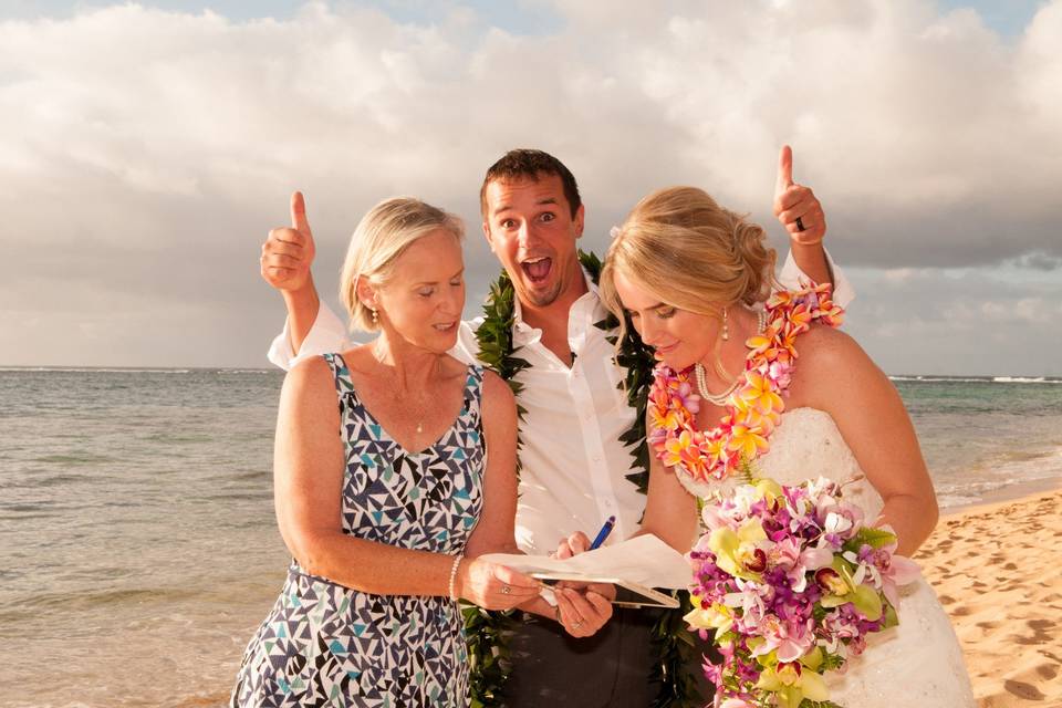 Kauai Wedding Officiant