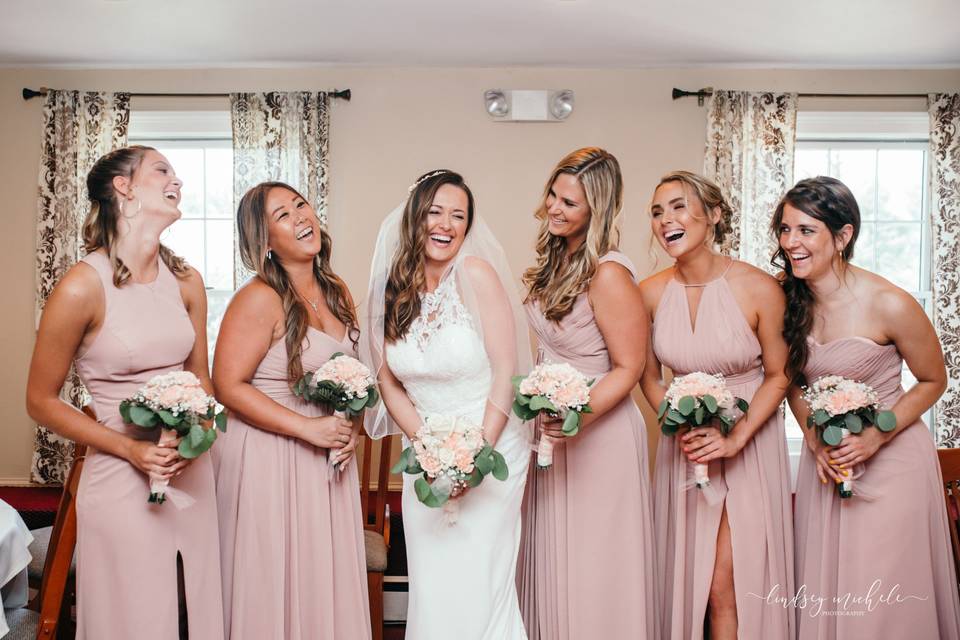 Bridal party in the koft