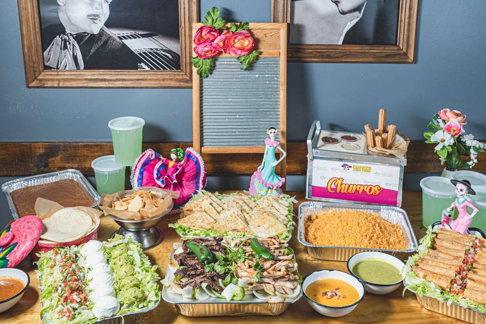 Wedding fajitas