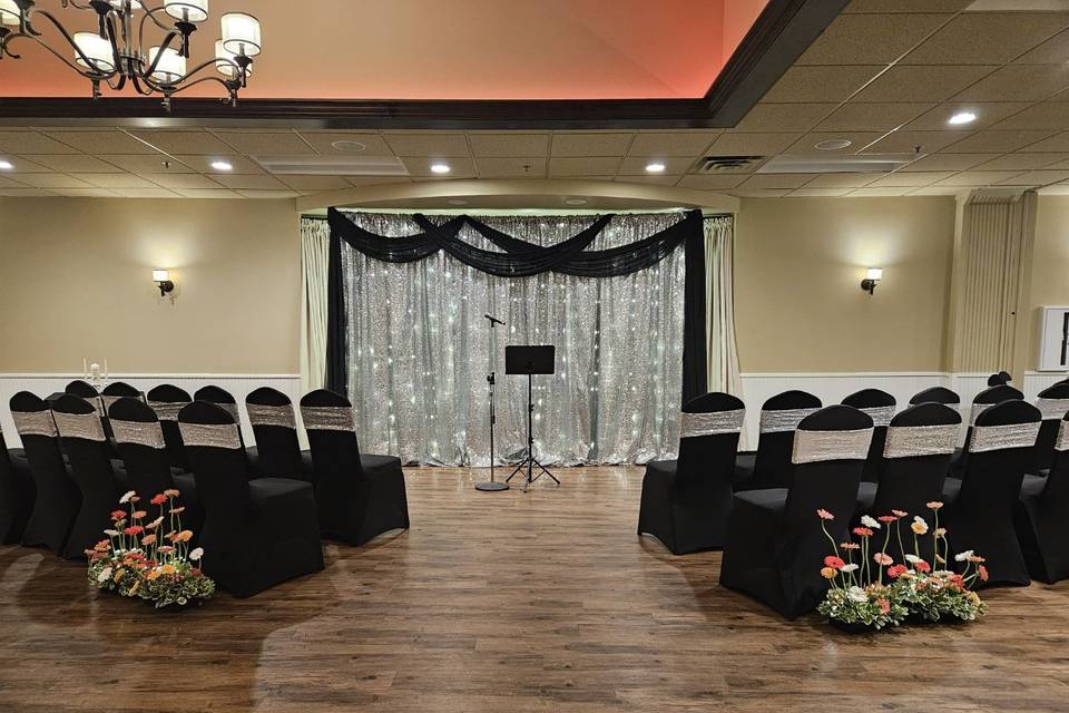 Ceremony in Event Rooms
