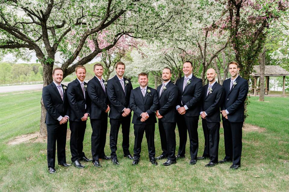 Groomsmen @ Holy Name Park