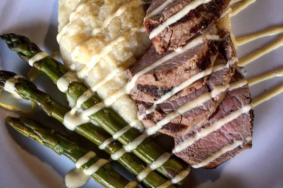 Plated Pork Tenderloin