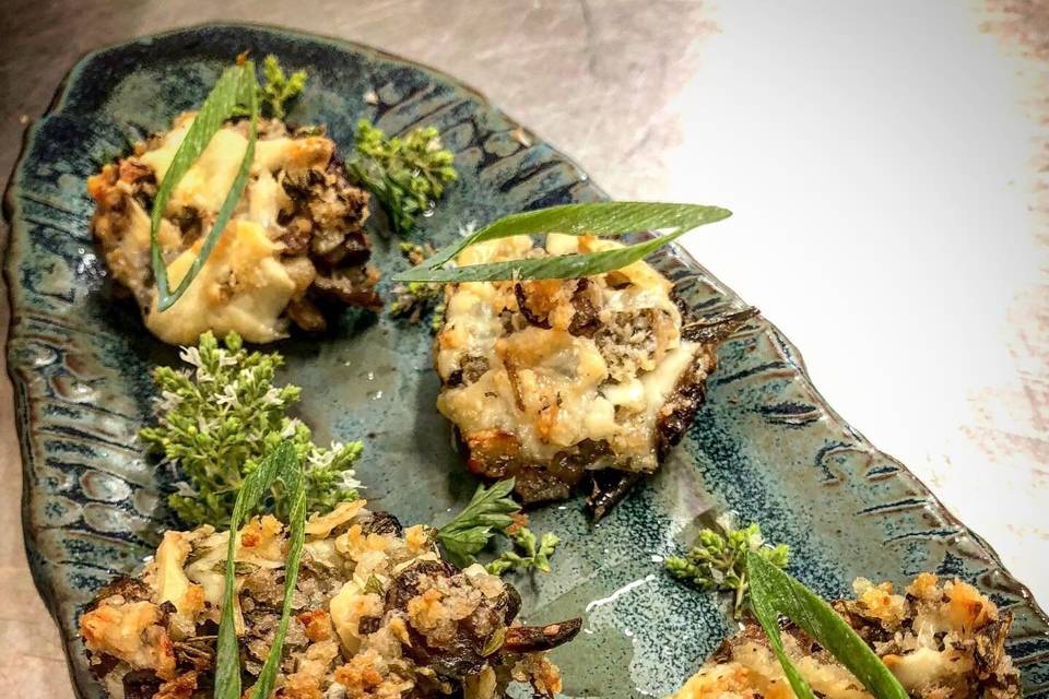 Vegan Stuffed Mushrooms