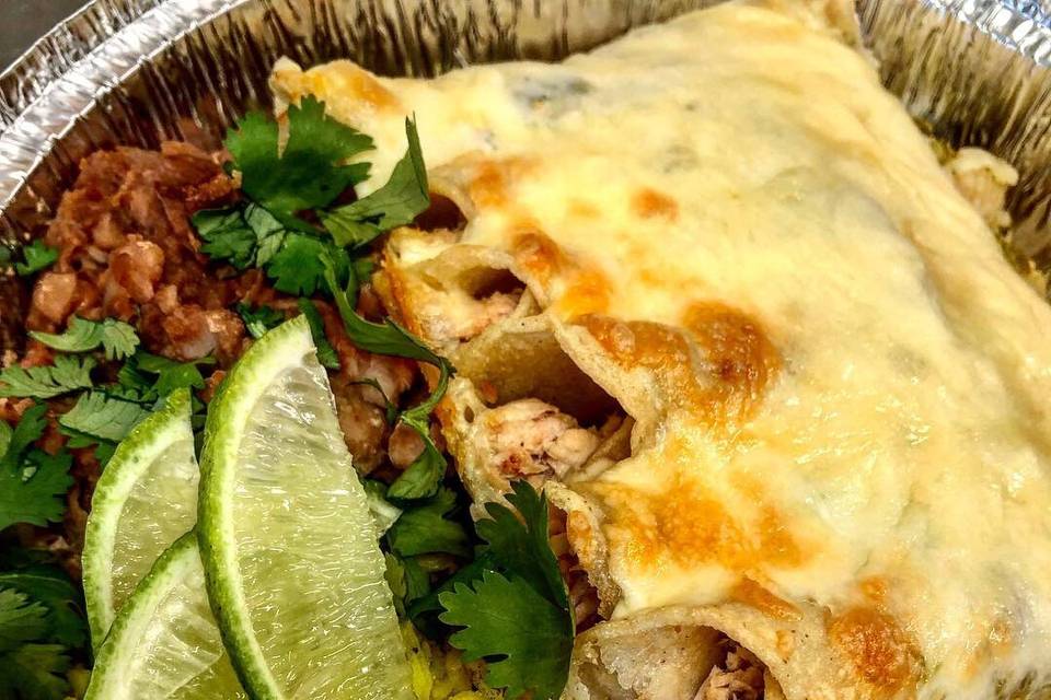 Chicken Enchiladas