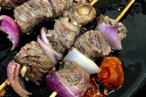 Ribeye Steak Brochettes