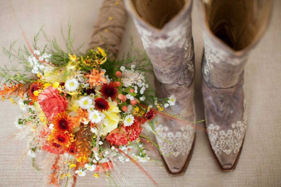 Bouquet and Boots