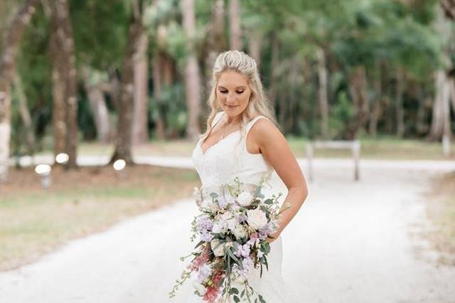 Lavender and Blush Bridal Bouq