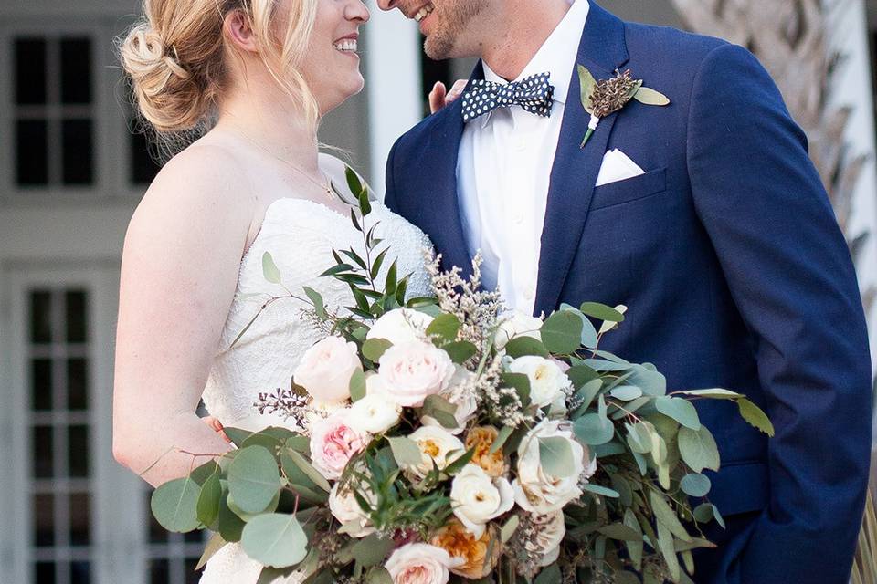 Bridal Bouquet with greens