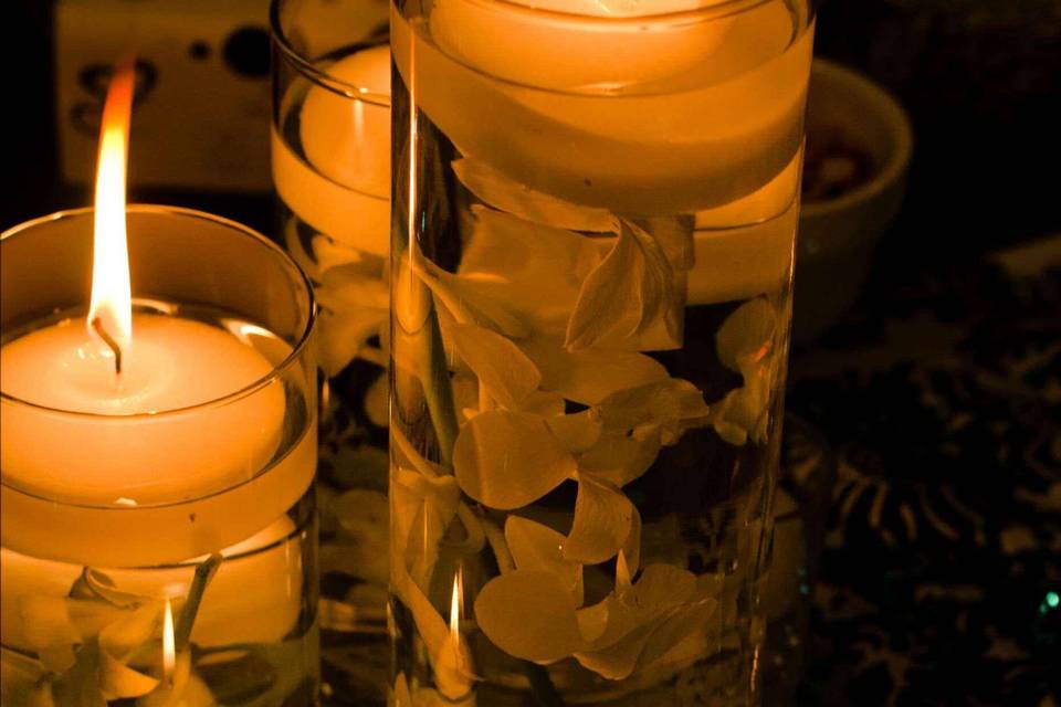 Floating candles