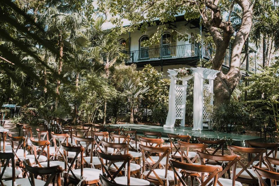 Hemingway House Wedding