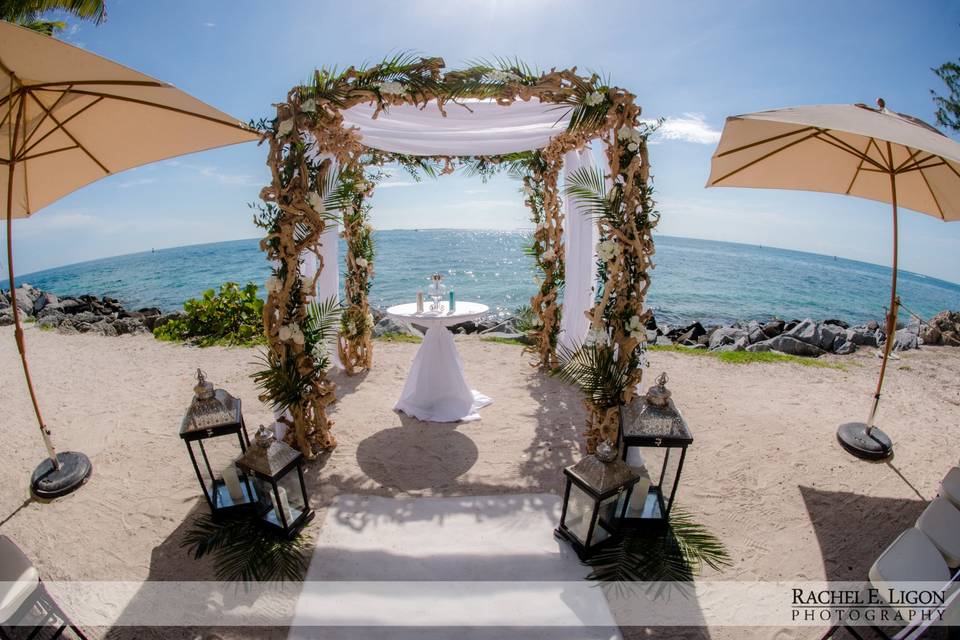 Fort Zachary Wedding