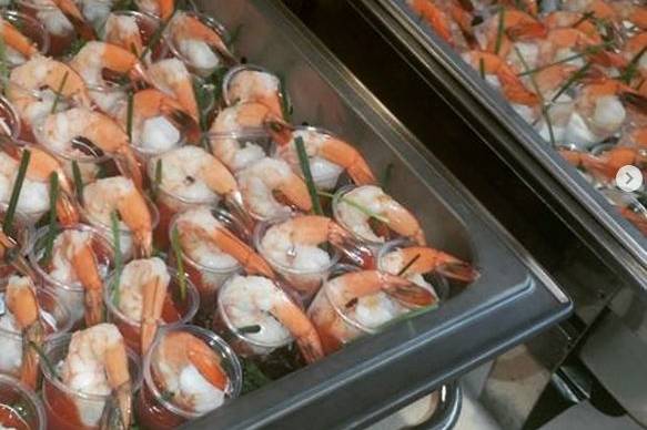 Shrimp buffet