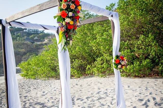 Canopy for Beach Ceremony