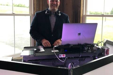 DJ setup