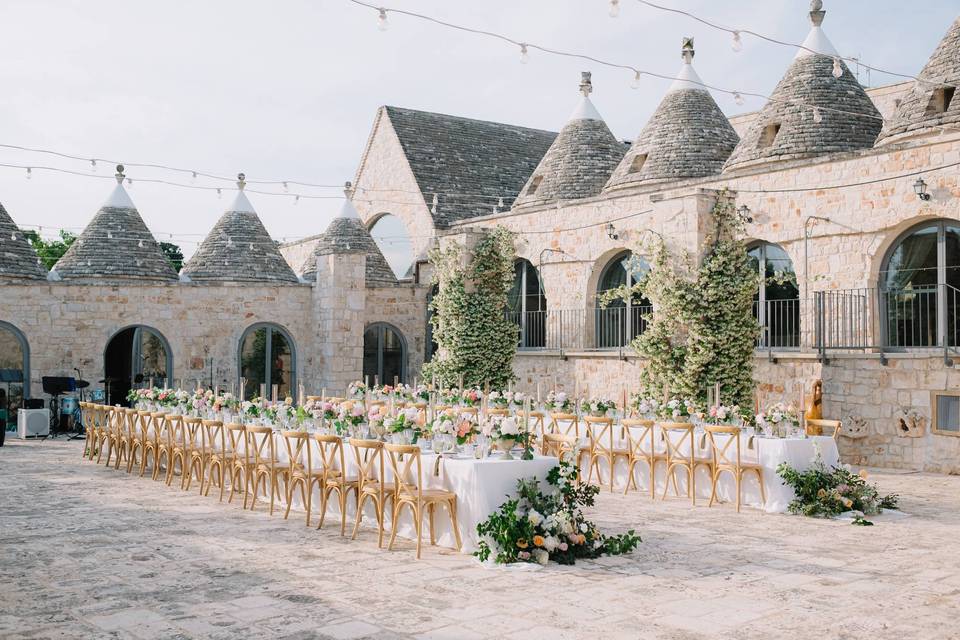 OUTDOOR WEDDING DINNER