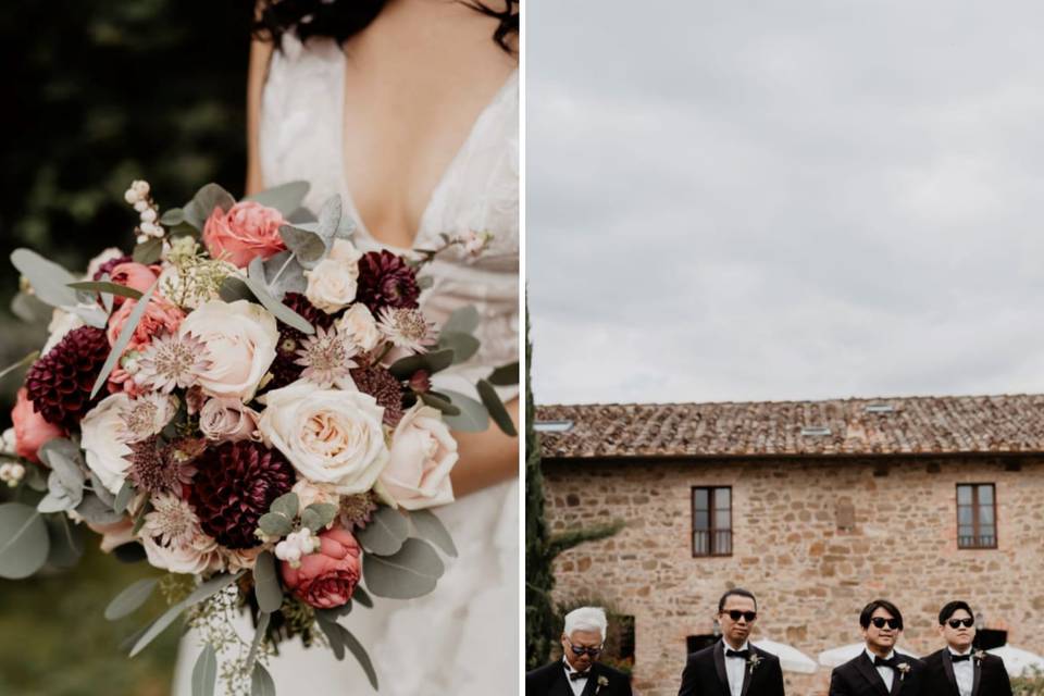 FALL WEDDING BOUQUET