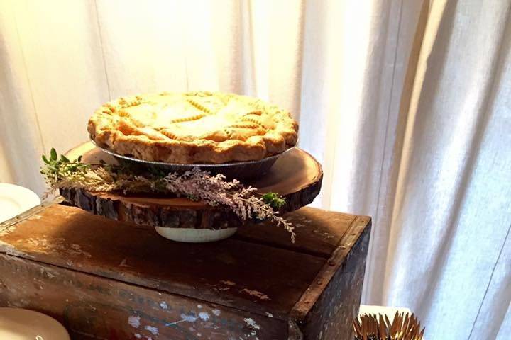 Pies for dessert! From Avila Valley Barn.