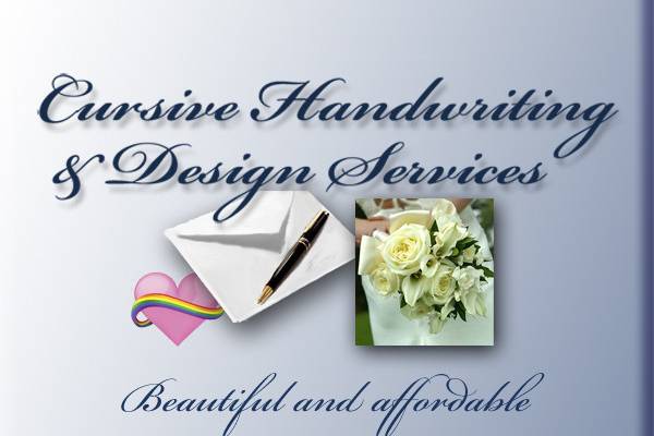 Cursive Handwriting & Design Services