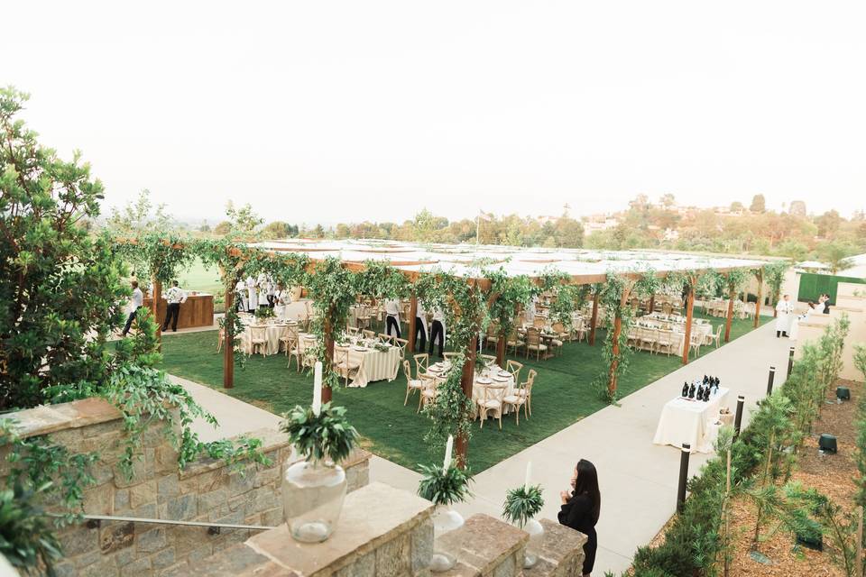 Skyline Event Lawn - can accommodate large groups