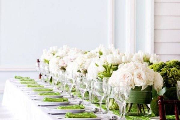 Wedding reception decor